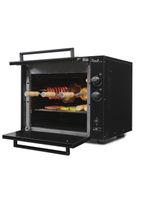 Churrasqueira a Gás de Bancada Fischer Ranch Grill 03 Espetos Preta Bivolt (36160-101656)