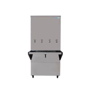 Bebedouro Industrial Coluna Knox 200L 4 Torneiras Geladas Inox 220V (KX20-D 4T)