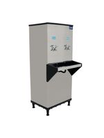 Bebedouro Industrial Coluna Knox 50L 1 Torneira Gelada 1 Torneira Natural Inox 127V (KX05-C NG 2T)