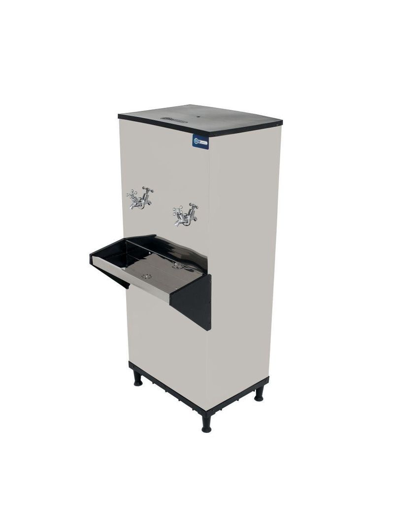 Bebedouro Industrial Coluna Knox 50L 1 Torneira Gelada 1 Torneira Natural Inox 127V (KX05-C NG 2T)