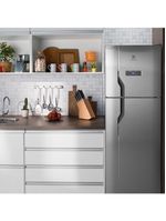 Geladeira Electrolux Dfx41 Frost Free Duplex 371Lts Inox