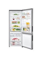 Geladeira LG Inverter Frost Free Inverse 451L GC-B569NLLM Inox 110V