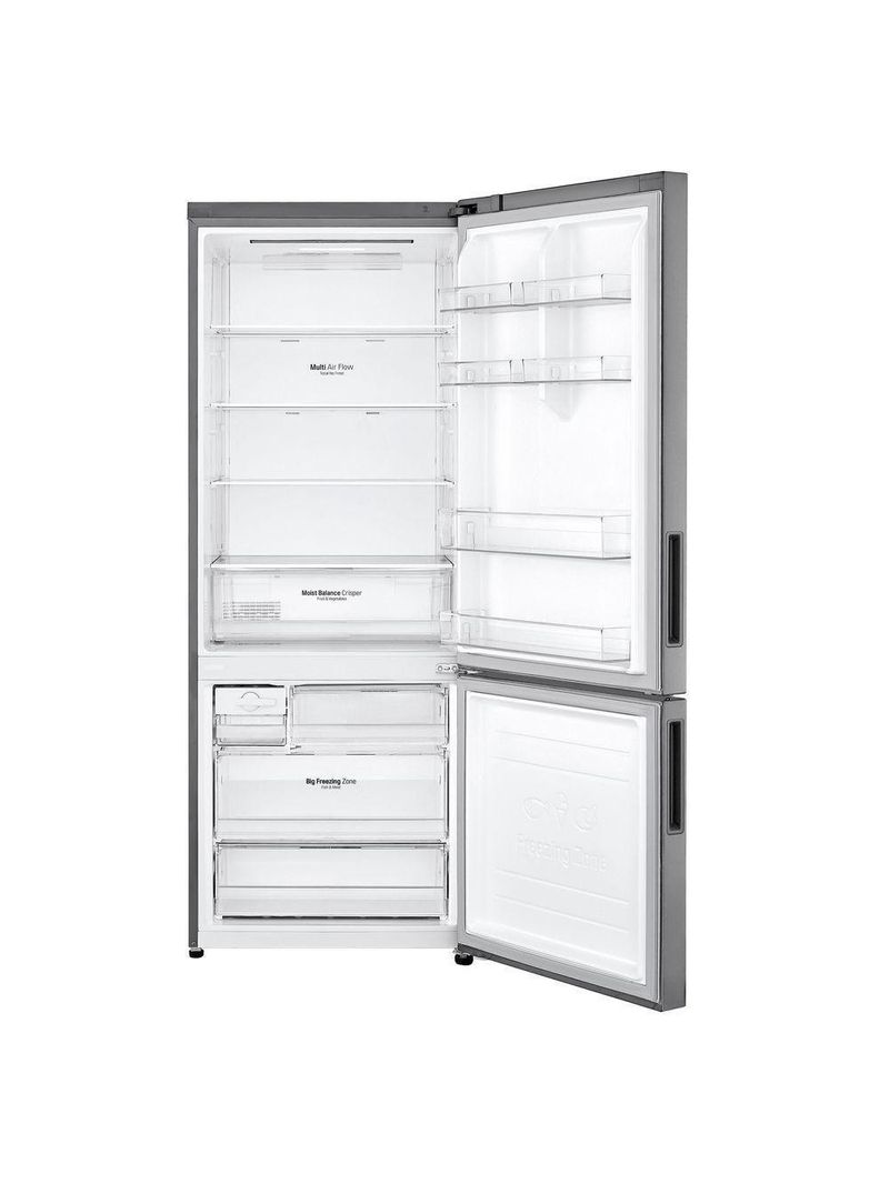 Geladeira LG Inverter Frost Free Inverse 451L GC-B569NLLM Inox 110V