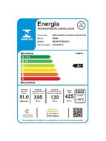 Geladeira Midea Frost Free Duplex 425L RT572EVD Branca 110V