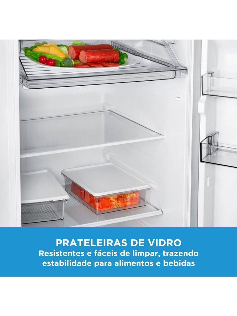 Geladeira Midea Frost Free Duplex 425L RT572EVD Branca 110V