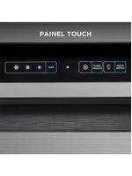 Geladeira Frost Free Duplex 394L Inverter Inox Midea MDRT533EVD462 220V