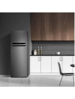 Geladeira Frost Free Duplex 394L Inverter Inox Midea MDRT533EVD462 220V
