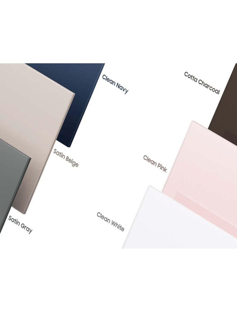 Painel Samsung Bespoke Em Vidro Bege Satin Beige 1door