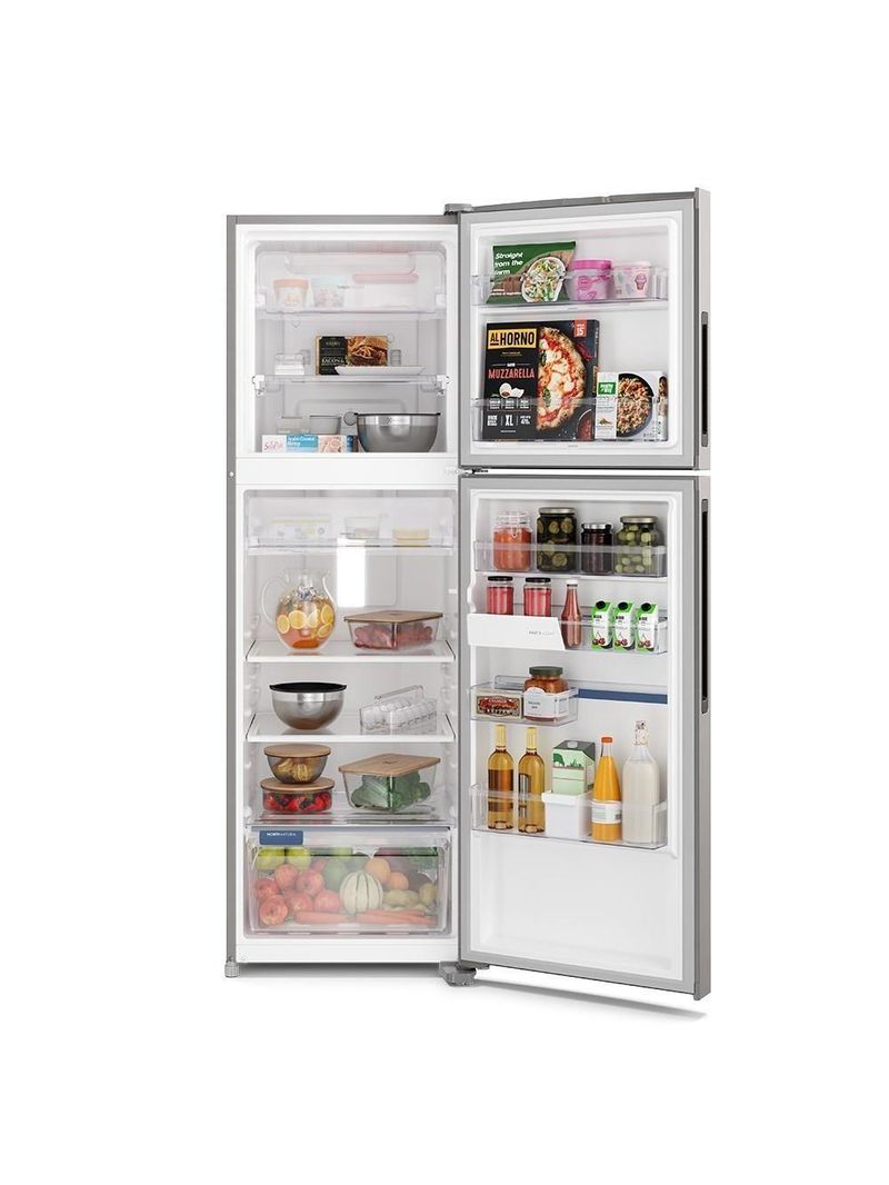 Geladeira Electrolux Frost Free Duplex 410L IF46S Inox Look 110V