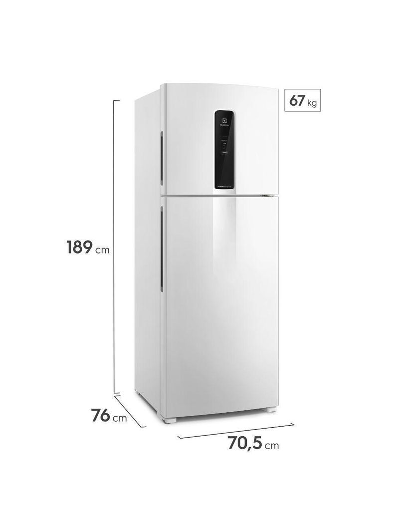 Geladeira Electrolux Frost Free Duplex Inverter 480L IT70 Branco Bivolt