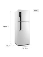 Geladeira Electrolux Frost Free Efficient Duplex 480L 110V