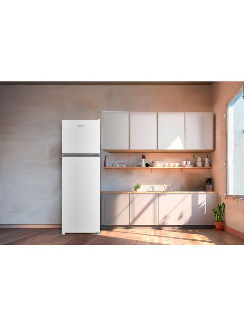 Geladeira Midea Duplex Cycle Defrost 294L MD-RT411 Branco 110V