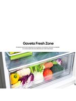 Geladeira LG Frost Free Inverter 395L GN-B392PLMB Inox 110V