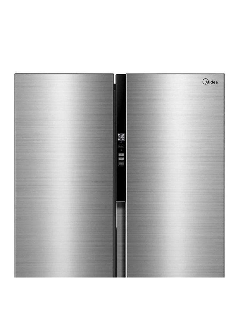 Geladeira Midea Side By Side Inverter 442L MDRS598FGA04 Inox By Side 110V