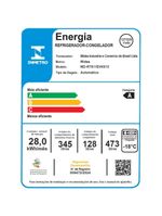 Geladeira Midea Frost Free Duplex 473L Inverter RT611EVK Branca Bivolt