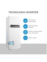 Geladeira Frost Free Duplex 394L Inverter Midea MDRT533EVD012 220V