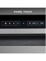 Geladeira Frost Free Duplex 394L Inverter Inox Midea MDRT533EVD461 110V
