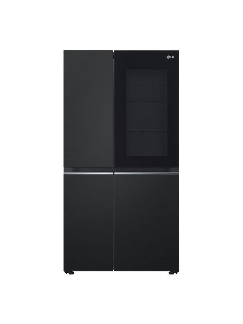 Geladeira LG Frost Free Side By Side Inverter 647L Instaview GC-V257SQV Preto 110V