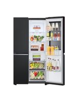 Geladeira LG Frost Free Side By Side Inverter 647L Instaview GC-V257SQV Preto 110V