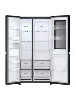 Geladeira LG Frost Free Side By Side Inverter 647L Instaview GC-V257SQV Preto 110V