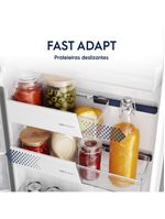 Geladeira Electrolux Frost Free Duplex Inverter IF43B 390L Black Inox Look Preto 110V