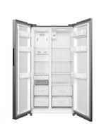 Geladeira Frost Free Side By Side 511L Inverter Smart Midea MD-RS710FGD461 Inox 220V