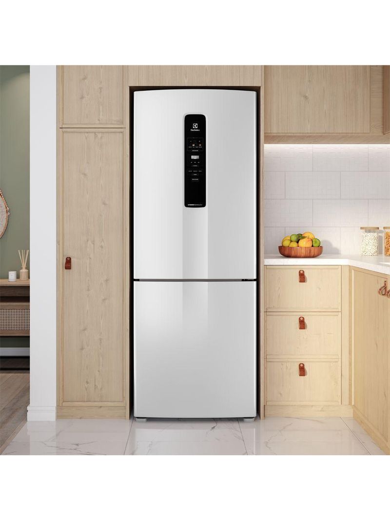 Geladeira Electrolux Inverter Frost Free Inverse 490L IB7 Branca 220V