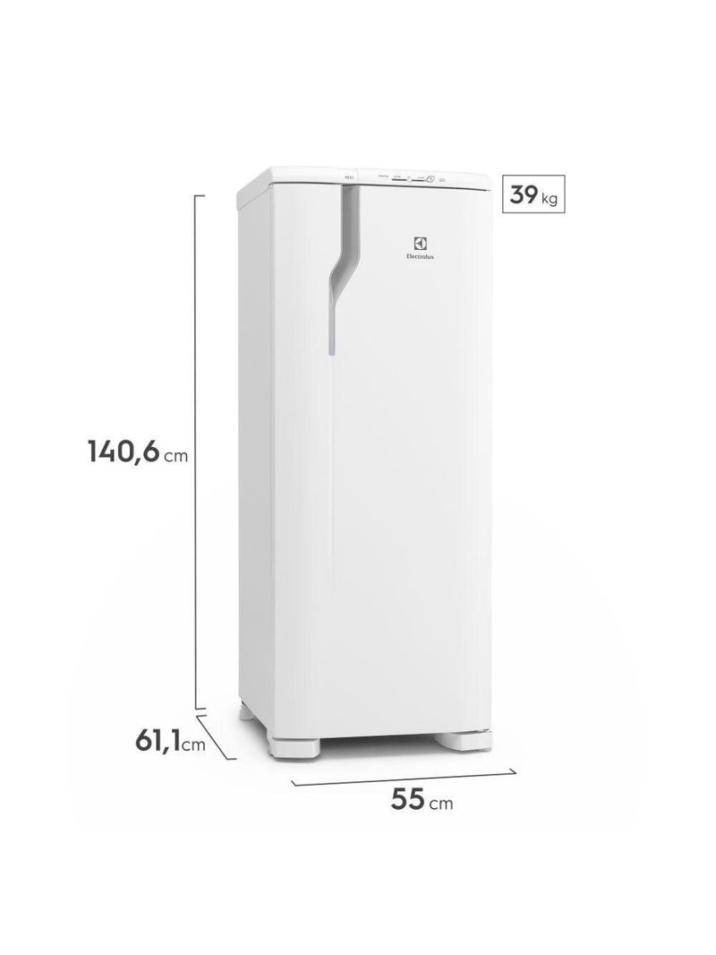 Geladeira Electrolux Defrost 1 Porta 240L RE31 Branco 110V