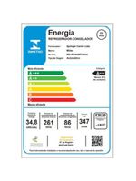 Geladeira Midea Frost Free Duplex 347L RT468MTA Inox 220V