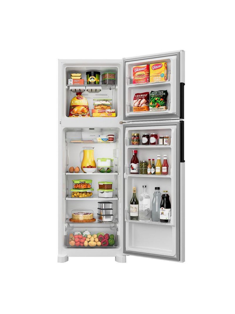 Geladeira Consul Frost Free Duplex Inverter 377L CRM44MB Branca 110V