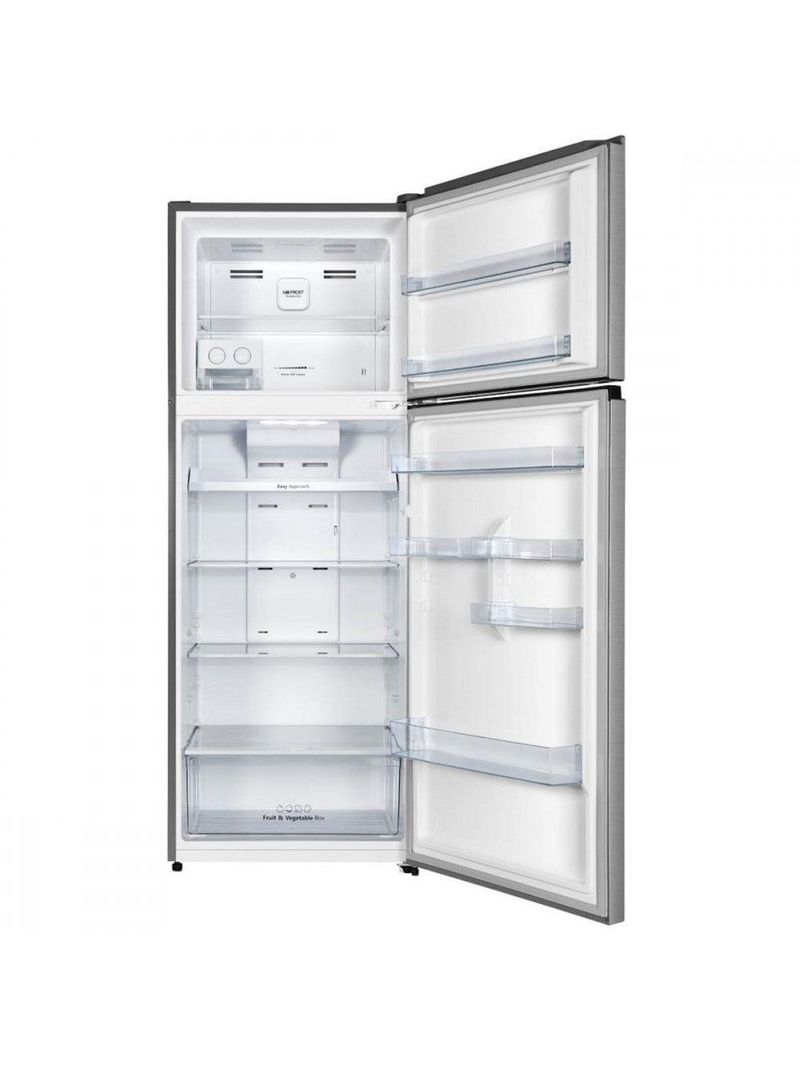 Geladeira Hisense Frost Free Duplex Inverter Design 466L Inox 110V