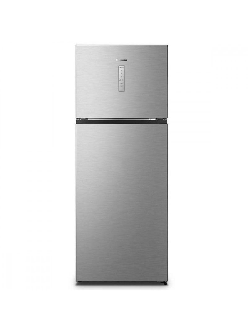 Geladeira Hisense Frost Free Duplex Inverter Design 466L Inox 110V
