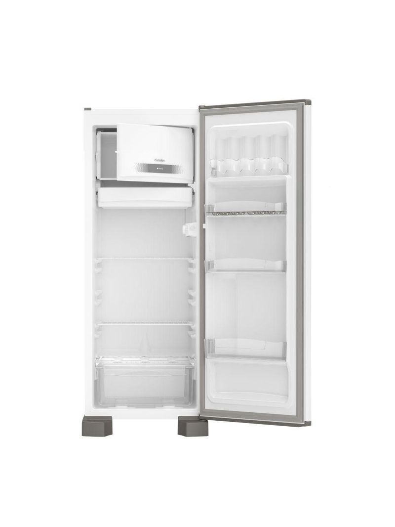 Geladeira Esmaltec Cycle Defrost 1 Porta Inverter 245L ROC31 Pro Branca 110V