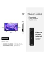 TV 50 Samsung Smart UHD 4K Gaming Preto Bivolt