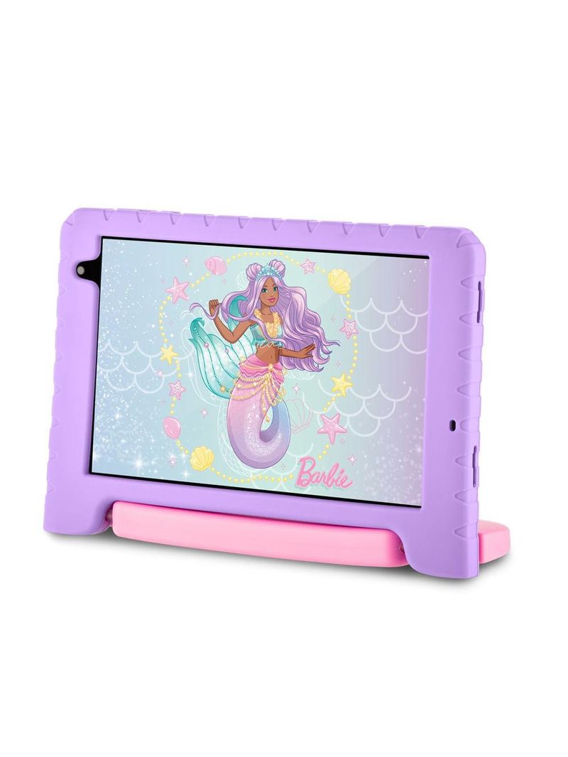 Tablet infantil barbie wi-fi 6gb ram 64gb tela 8 pol android 13 octa-core multi - nb434