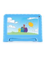Tablet infantil galinha pintadinha com controle parental 4gb ram + 64gb + tela 7 pol + case + wi-fi + android 13 + quad core multi - nb419