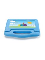 Tablet infantil galinha pintadinha com controle parental 4gb ram + 64gb + tela 7 pol + case + wi-fi + android 13 + quad core multi - nb419