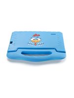 Tablet infantil galinha pintadinha com controle parental 4gb ram + 64gb + tela 7 pol + case + wi-fi + android 13 + quad core multi - nb419