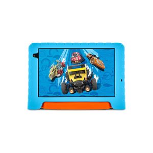 Tablet infantil hot wheels wi-fi 6gb ram 64gb tela 8 pol. android 13 octa-core multi - nb435