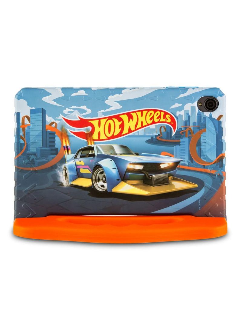 Tablet infantil hot wheels wi-fi 6gb ram 64gb tela 8 pol android 13 octa-core multi - nb435