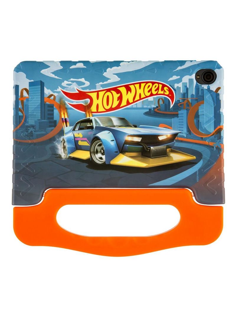 Tablet infantil hot wheels wi-fi 6gb ram 64gb tela 8 pol android 13 octa-core multi - nb435