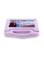 Tablet infantil frozen ii com controle parental 4gb ram + 64gb + tela 7 pol + case + wi-fi + android 13 + quad core multi - nb416