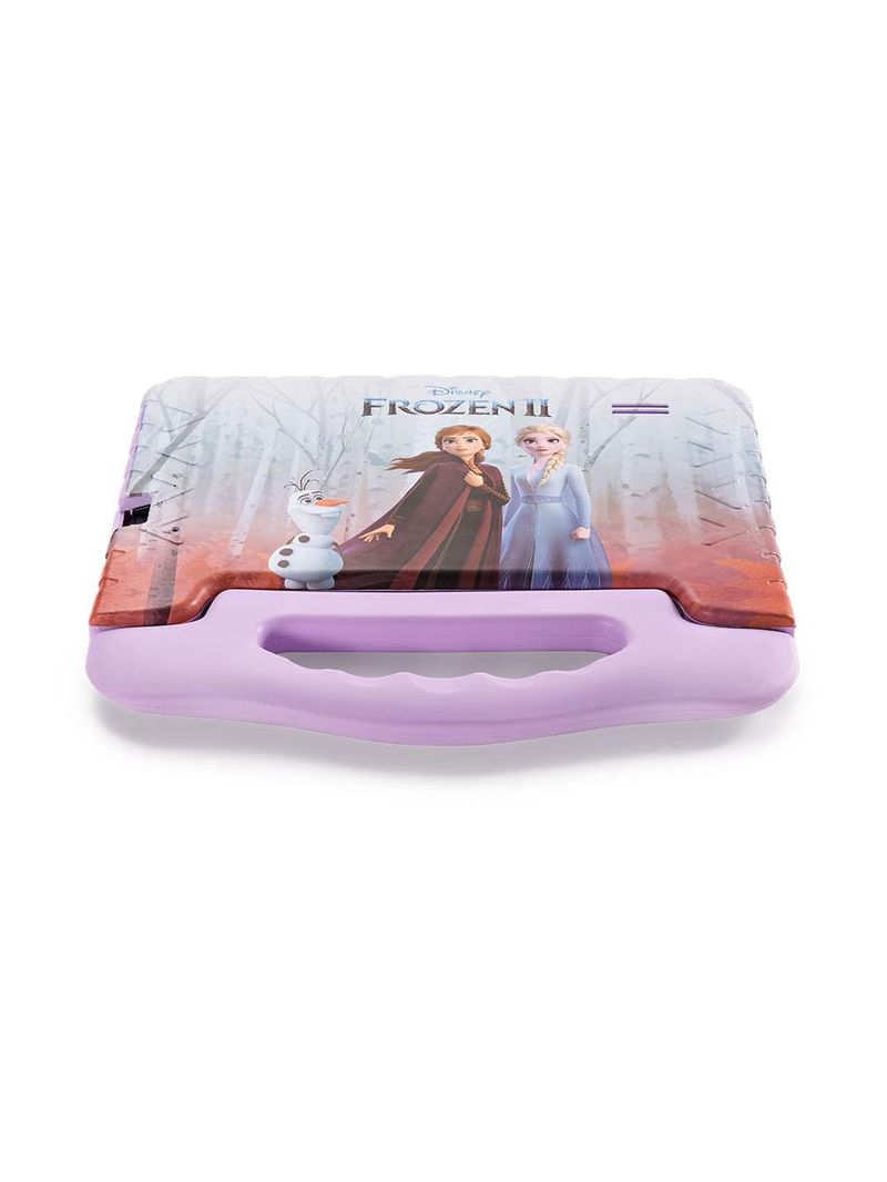 Tablet infantil frozen ii com controle parental 4gb ram + 64gb + tela 7 pol + case + wi-fi + android 13 + quad core multi - nb416