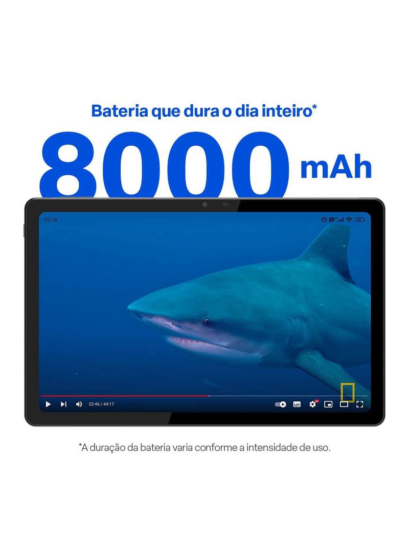 Tablet m11 4g tela 104” fhd  8gb ram + 128gb com caneta multi,  android 13 - nb430