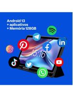 Tablet m11 4g tela 104” fhd  8gb ram + 128gb com caneta multi,  android 13 - nb430