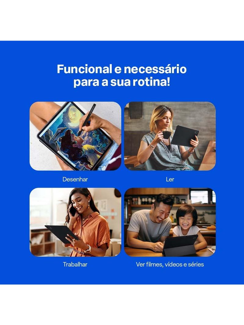 Tablet m11 4g tela 104” fhd  8gb ram + 128gb com caneta multi,  android 13 - nb430