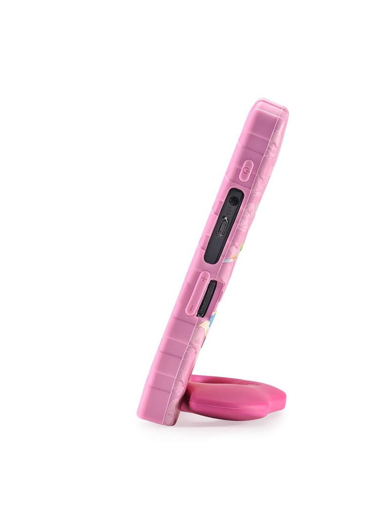 Tablet infantil princesas com controle parental 4gb ram + 64gb + tela 7 pol + case + wi-fi + android 13 + quad core multi - nb418