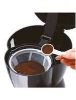 Cafeteira elétrica 15 xícaras jarra de vidro c/ filtro reutilizável e colher dosadora 550w 127v- multi - go035