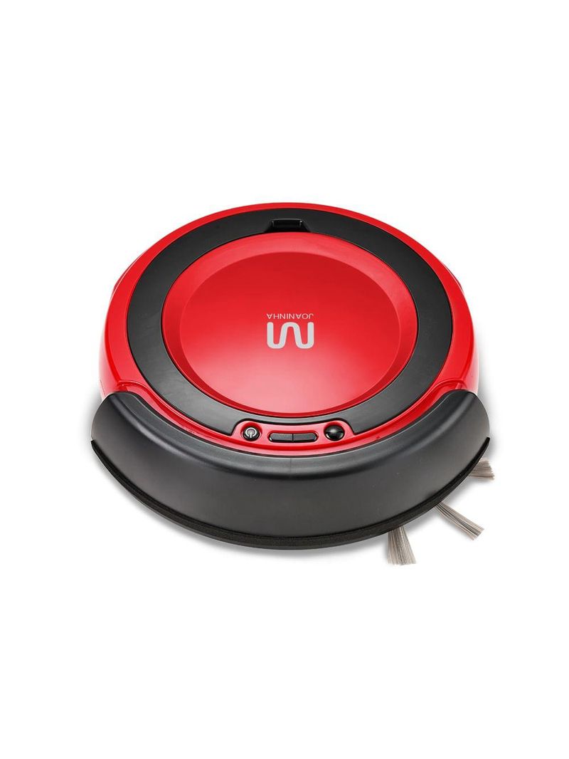Aspirador robô joaninha bivolt varre, aspira e passa pano ideal p/ pets multi - ho441