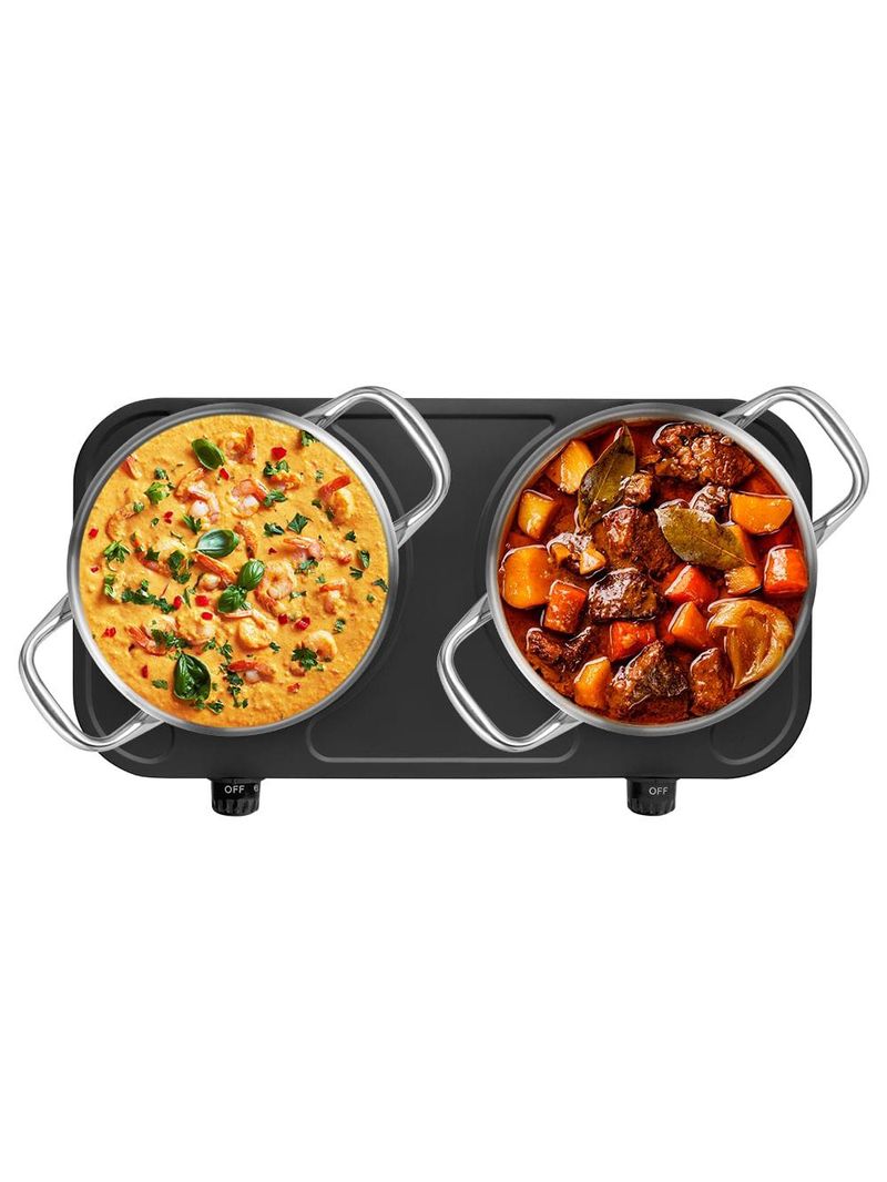 Fogão elétrico easy cook duo 127v 2 bocas multi - go138